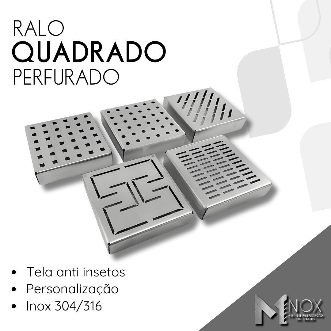 Quadrado Perfurado