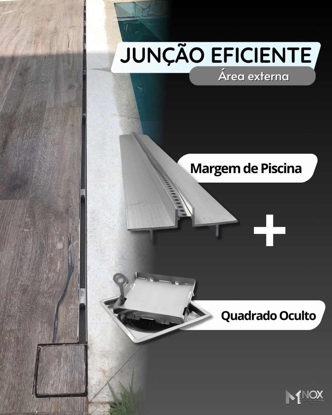 Margem + Quadrado