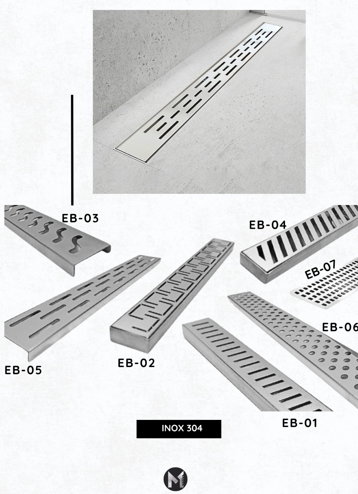 Linear perfurado